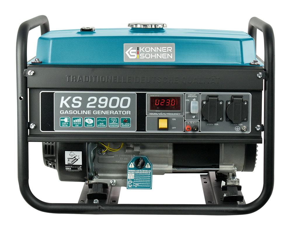 Газобензиновий генератор Könner & Söhnen KS 2900G (2.5 кВт)