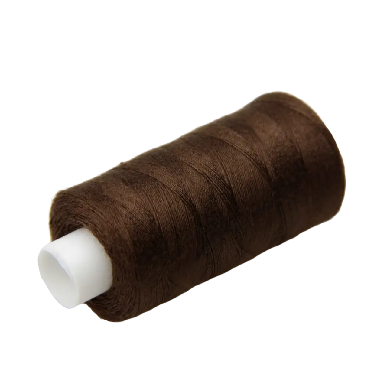 Нитки швейні 40/2 Kiwi 400 ярдів тон 494 темно-коричневий, фото 1