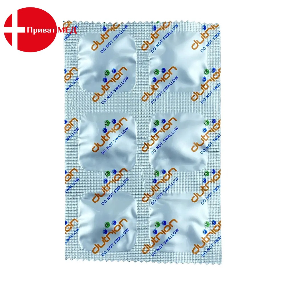 Таблетки для знезараження води. Dutrion Travel Kit (6 таблеток)