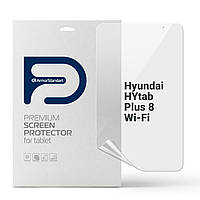 Защитная пленка для Hyundai HYtab Plus 8 Wi-Fi (Противоударная гидрогелевая. Прозрачная)