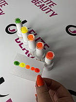 Неонова база Base для нігтів Lilly Beaute 8 мл № 02 жовта, фото 5