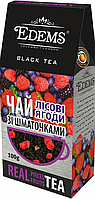 Чай черный Edems с кусочками Лесные Ягоды 100 г