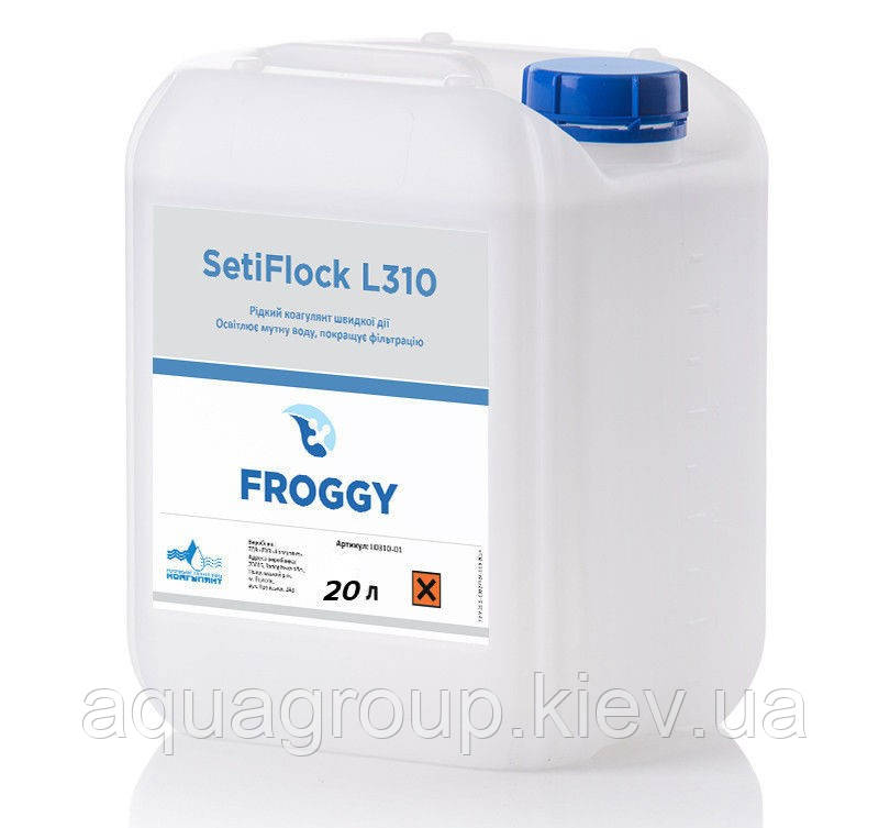 Коагулянт рідкої швидкої дії SetiFlock L310, 20 л