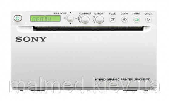 Sony UP-X898MD - Гибридный черно-белый термопринтер для печати на бумаге формата A6 - фото 2 - id-p328677044