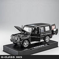 Коллекционная модель машины Mercedes Benz G65 AMG 1:32 Gelandewagen amg g63 Gelandewagen AMG G65 Черный