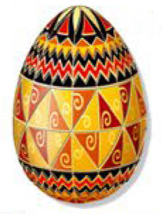 Магніт № 11 Писанка