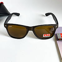 Очки Солнцезащитные Рей Бен Ray Ban Wayfarer RB2140 22 Коричневое дерево (Osale)