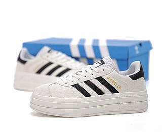 Жіночі сірі Кросівки Adidas Gazelle Bold