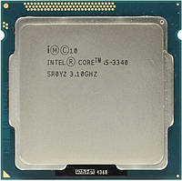 Процесор s1155 Intel Core i5-3340 3.1-3.3GHz 4/4 6MB DDR3 1333-1600 HD Graphics 2500 77W б/в