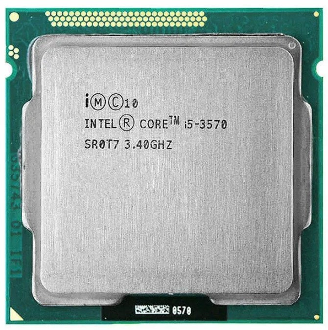 Процесор s1155 Intel Core i5-3570 3.4-3.8GHz 4/4 6MB DDR3 1333-1600 HD Graphics 2500 77W б/в