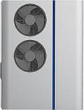 Тепловий насос повітря-вода WITO 8,5 кВт інверторним компресором та баком-теплообмінником на 70 л, фото 6