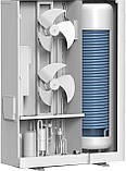 Тепловий насос повітря-вода WITO 8,5 кВт інверторним компресором та баком-теплообмінником на 70 л, фото 5
