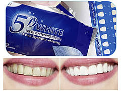 Смужки для відбілювання зубів Advanced Teeth Whitening Strips 5D 28 шт 14 пар 14 пар (28 шт.)