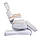 Кушетка косметологічна Lux BW-273B-2 (2 мотори), white, фото 2