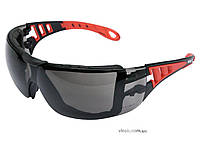 Окуляри захисні YATO відкриті, затемнені, зі зміцненими еластичними дужками [12]