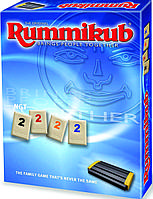 ОРИГІНАЛ! Настільна гра Rummikub (Руммікуб: Дорожня версія в пластиковому кейсі) + правила УКРАЇНСЬКОЮ
