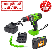 Аккумуляторный шуруповерт Procraft Industrial PA18DFR (28 нм, 18 В, 2 х 2 Ач, 10 мм)