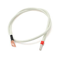 Кабель для з'єднання АКБ (перемичка) довж 100см , провід мідний ПВ-3, 16мм2 з клемами М8(мідь)