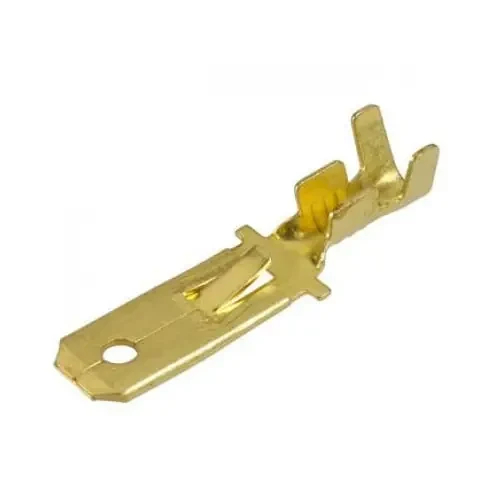 Клема ножова 6,3мм(М) неізол. DJ1611-6.3B 1-1.5мм2