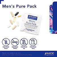 Pure Encapsulations Men's Pure Pack / Мультивітаміни для чоловіків 30 пакетів., фото 3