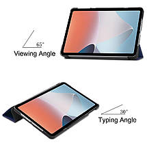 Шкіряний чохол-книжка Crazy Horse для Oppo Pad Air зелений, фото 5