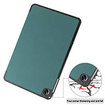 Шкіряний чохол-книжка Crazy Horse для Oppo Pad Air зелений, фото 4