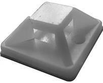 Майданчики під кабельні стяжки, самоклеючі 20х20 мм