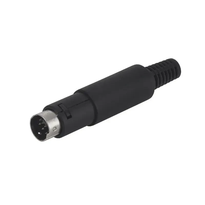 Штекер mini DIN 4 пласт.