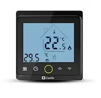Терморегулятор програмований Castle з WI-FI серія AC603H, чорний