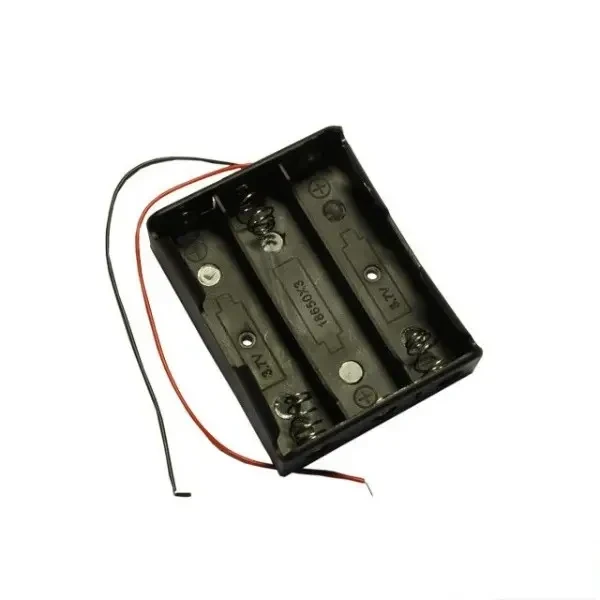 Відсік для батарей 18650 x 3 з проводами