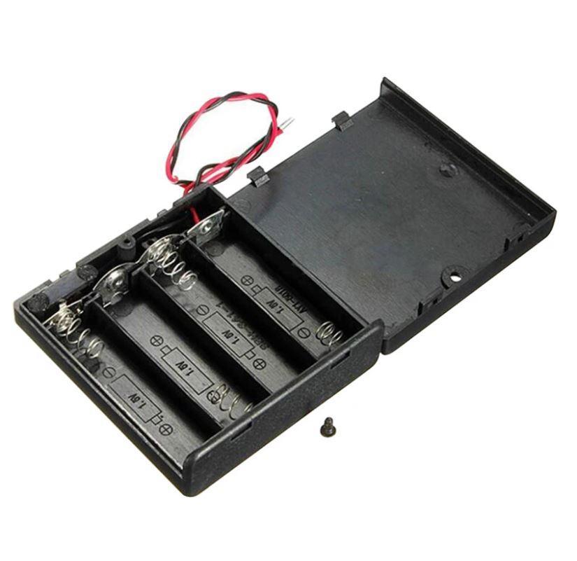 Відсік для батарей 4х АА з кришкою