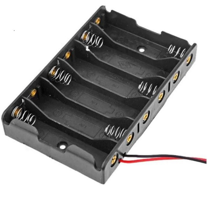 Відсік для батарей 6х АА з проводами