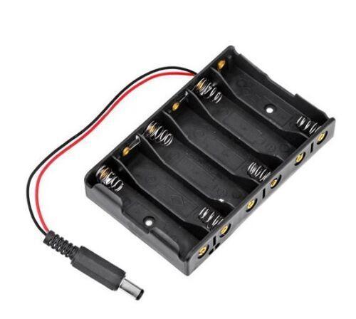 Відсік для батарей 6х АА з роз'ємом  5,5*2,1 мм