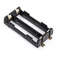 Отсек для батарейки 2 x 18650 SMD с контактами для установки на плату