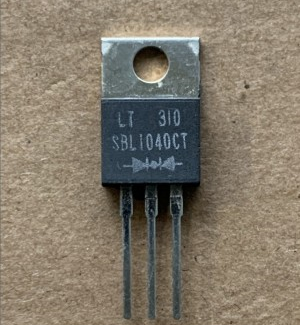 Діод Шоттки подвійний MBR10 40CT(SBL1040CT)