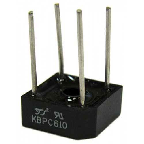Діодний міст горизонтальний BR 610(=KBPC610)