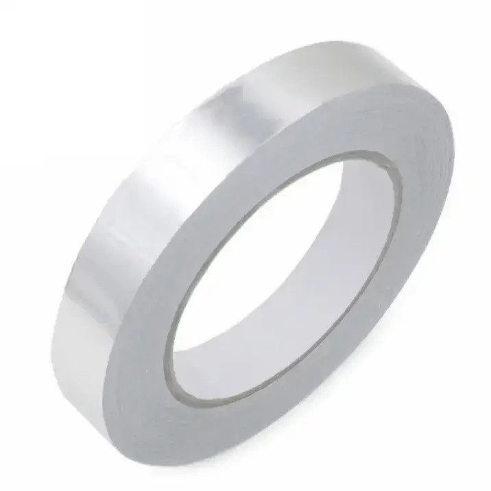 Алюмінієва фольга на клейкій основі ширина 10мм*20м