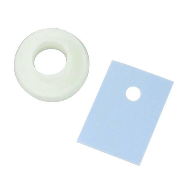 Ізолятор силіконовий 13х18мм з втулкою під гвинт М2.5