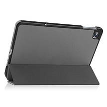 Шкіряний чохол-книжка Crazy Horse для Oppo Pad Air сірий, фото 3