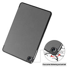 Шкіряний чохол-книжка Crazy Horse для Oppo Pad Air сірий, фото 4