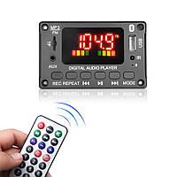 Підсилювач MP3 DC 7V-22V 2*50W декодер плата 120W  V5.0 USB модуль FM AUX радіо, пульт