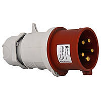 Вилка силова 32А/5 (3P+N+PE) IP44, TP electric(3107-301-1601)