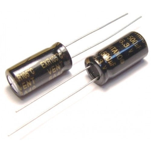 Конденсатор комп'ютерний 1500мкФ х  6,3В(105*)