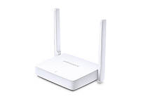 Бездротовий маршрутизатор Mercusys MW301R 300Mbps + 2Lan, 2 антени (40шт/уп)