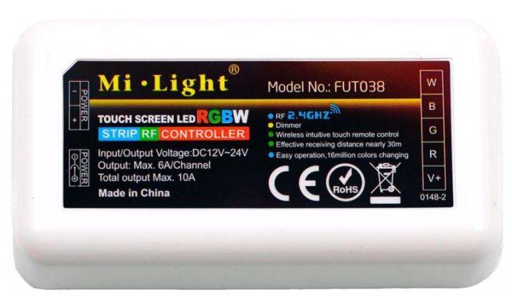 Контролер RGBW Mi-light (6А/канал, 4 zone), #84