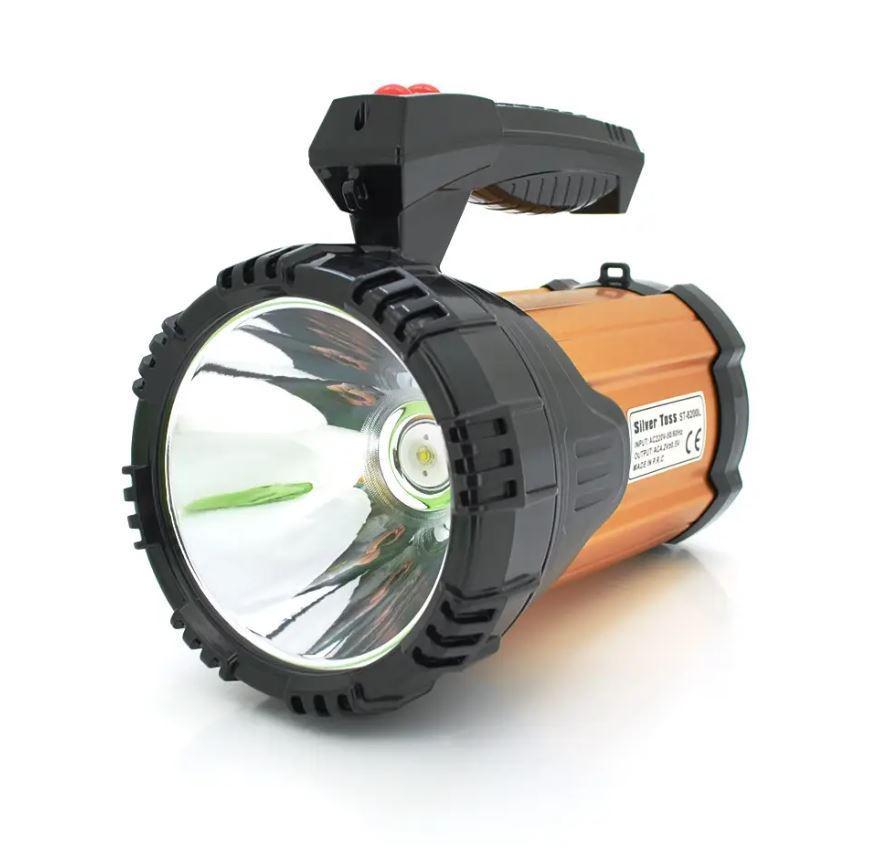 Ліхтар переносний ST-8200L, 4 режима, вмонтований акумулятор, СЗУ, Box