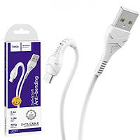 Кабель USB HOCO X-37-micro USB, 1м, білий, "Cool Power"