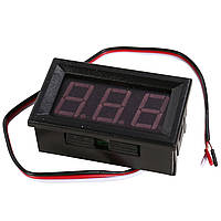 Вольтметр цифровий DC 4.5-30V з LED-індикатором 0.36 дюйма синій
