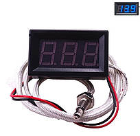 Тестер термопар з різьбленням/стрижнем -30~80, для визначення температури DC 12V XH-B310 Blue