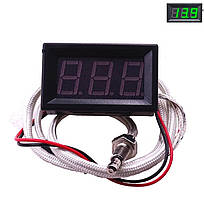 Тестер термопар з різьбленням/стрижнем -30~80, для визначення температури DC 12V XH-B310 Green